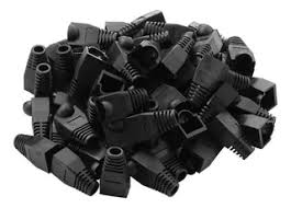 CAPUCHON RJ45 NEGRO X 100U. 