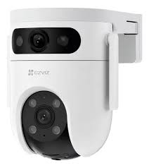 CAMARA PT EZVIZ H9C DOBLE LENTE 2K 3 MPX, IR 30 MTS, RANURA MICRO SD, ALARMA AUDIO BIDIRECCIONAL, DETECCION AI, IP65, DC12V 1A