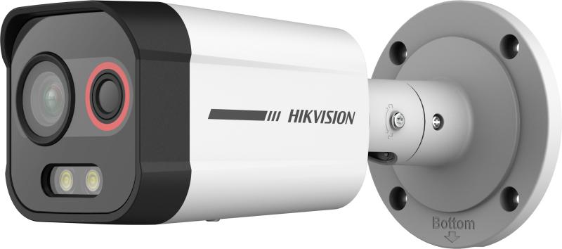 CAMARA TERMICA HIKVISION, IP BI-SPECTRO, 4MP COLORVU, VCA DE VEHICULO 63MTS, HUMANOS 21MTS