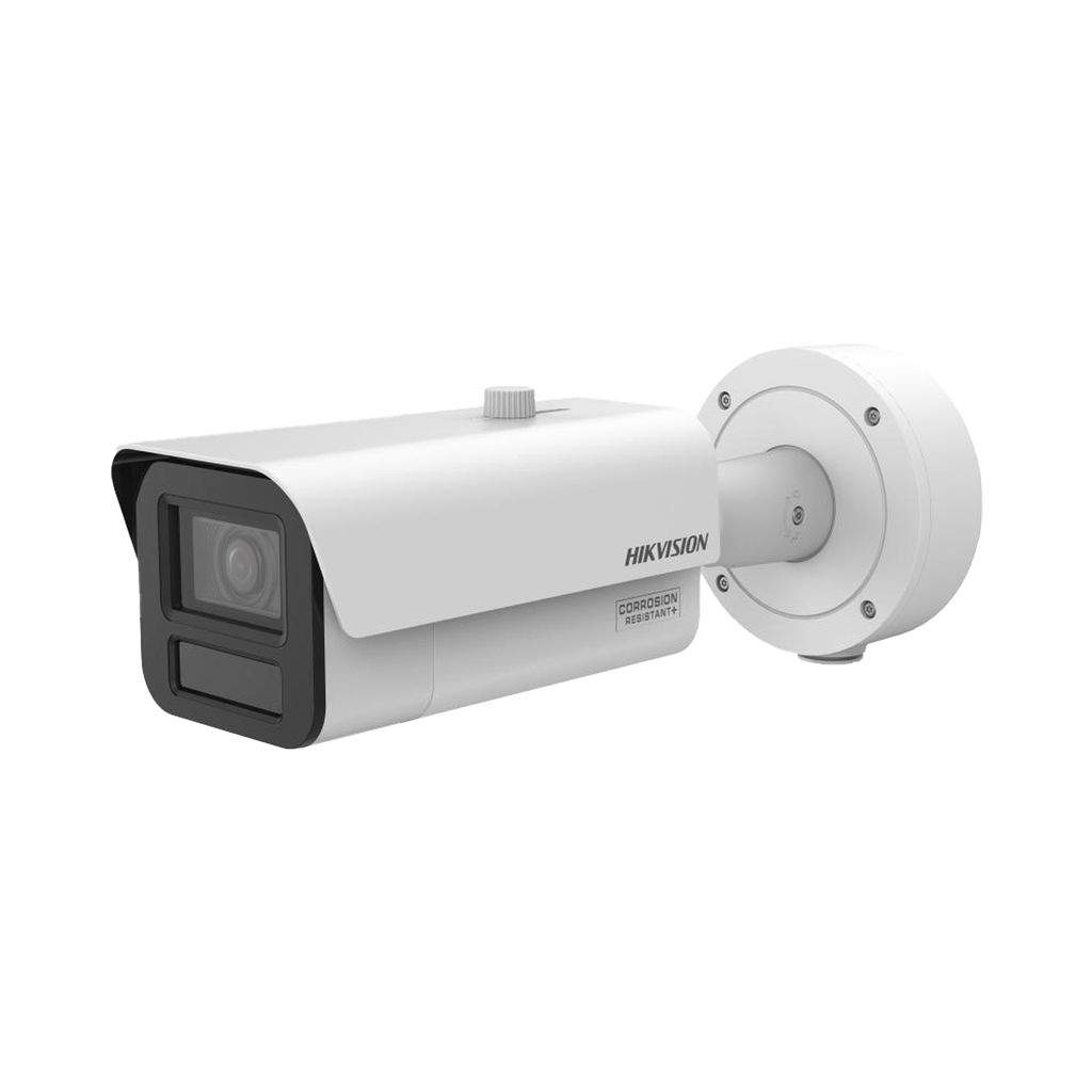  CÁMARA HIKVISION IP BULLET  4 MPX,  Lente Motorizado 8 a 32 mm, ANPR, WDR 140 dB, IP67, IK10, 50 mts IR EXIR