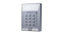 [DS-K1T801M] TERMINAL DE TARJETA HIKVISION, STANDALONE, 3000 TARJETAS, TECLADO, 12 VCC