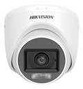 Cámara Seguridad Hikvision Domo 2mp Dual Light 20m Audio 2.8 Color Blanco