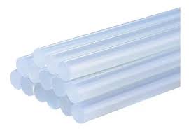  BARRA DE SILICONA IMPORTADA  CALIENTE TRANSPARENTE CRISTAL 11M (KG)