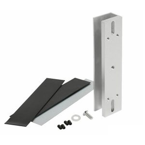 ACCESORIO EN L PARA MONTAJE DE CERRADURA MAGNETICA EN PUERTAS DE VIDRIO 280 KG 