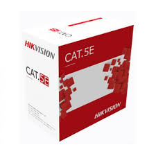 CABLE UTP HIKVISION EXTERIOR 100% COBRE CAT5E (305 MTS)