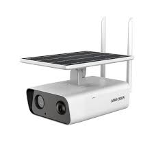 CAMARA HIKVISION CON ENERGIA SOLAR 4 MPX, IR HASTA 30 MTS,  LENTE 4 MM, PIR 20 MTS, RANURA MICRO SD, 4G / LTE,  BATERIA DE LITIO 4,2V 10AMP, MICRÓFONO, ALTAVOZ INCORPORADO