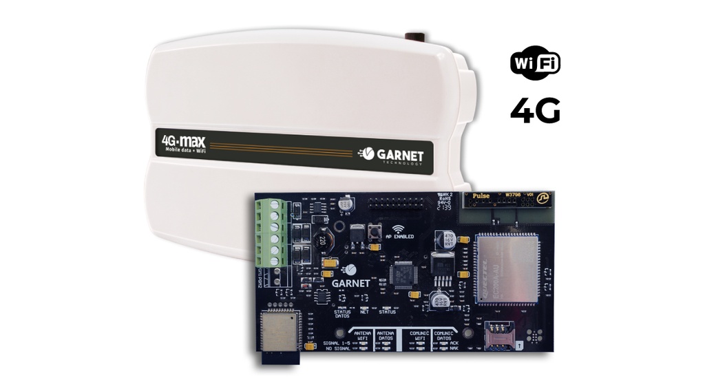 COMUNICADOR PARA PANELES GARNET WIFI/4G/3G/2G