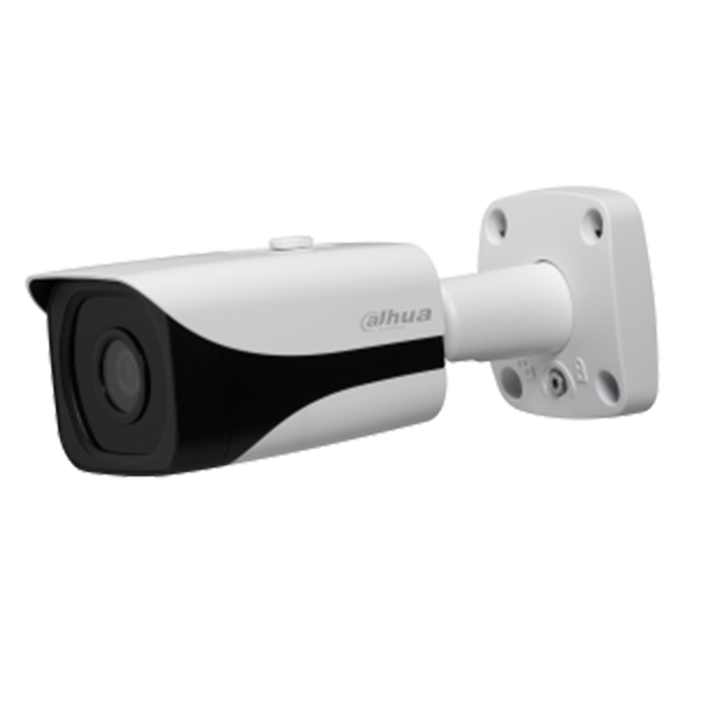 CÁMARA DAHUA BULLET IP  4MPX H.265 IR POE IVS ZOMM 4X WD MICRO SD, IP67, IK10, POE