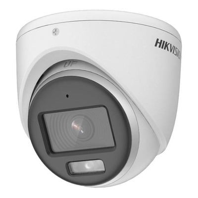 CÁMARA HIKVISION DOMO COLOR VU 2 MPX, METALICA 2,8MM, LUZ BLANCA DE HASTA 20 MTS, MICROFONO, IP67