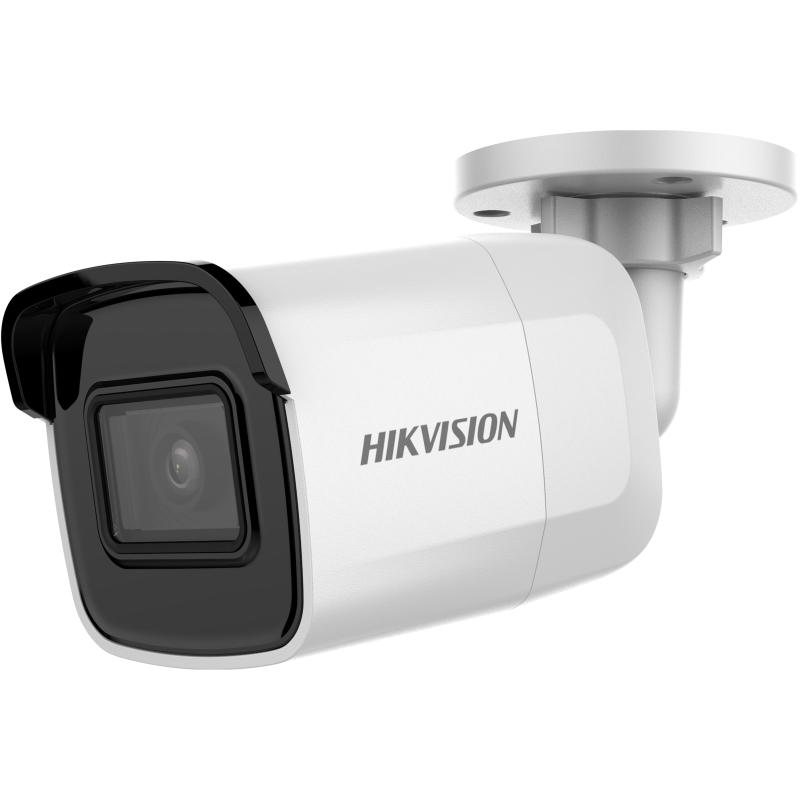 CÁMARA HIKVISION IP BULLET 2 MPX, 2.8MM, H265+, IR30M, RANURA PARA TARJETA MICRO SD, 12VDC POE IP67. ANALITICAS: DETECCIÓN DE CRUCE DE LÍNEA, DETECCIÓN DE INTRUSIÓN.