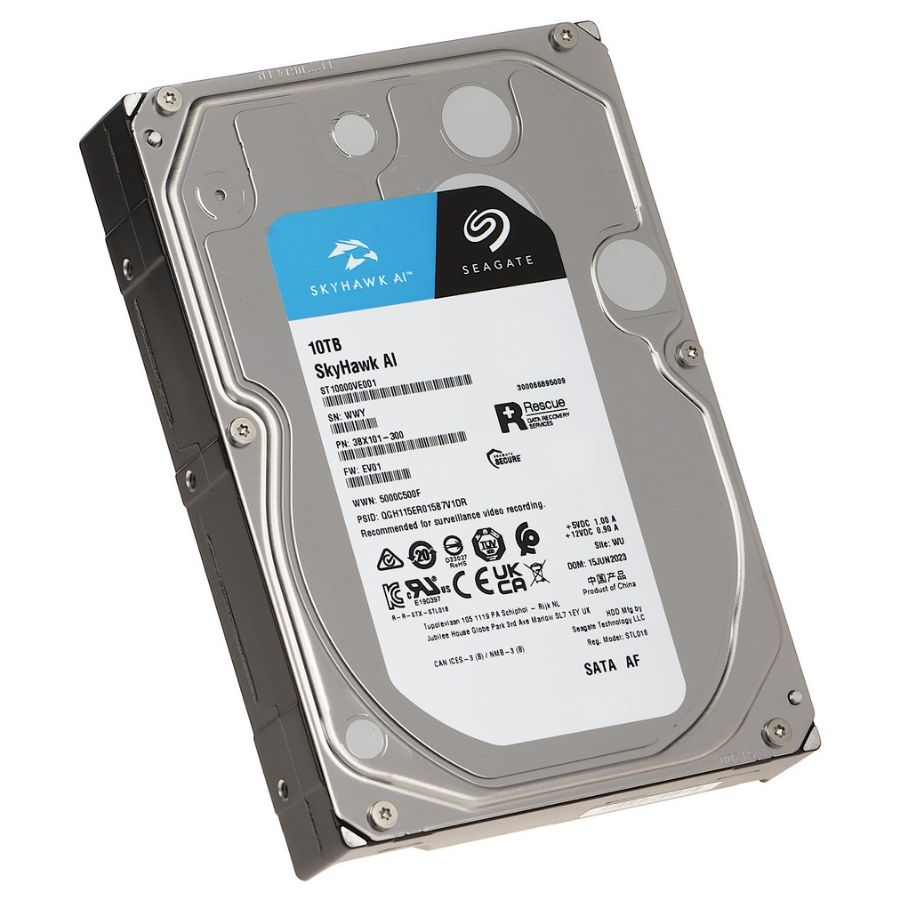 DISCO HD 10 TB SEAGATE SATA 6GB/S 5900 64MB SKYHAWK