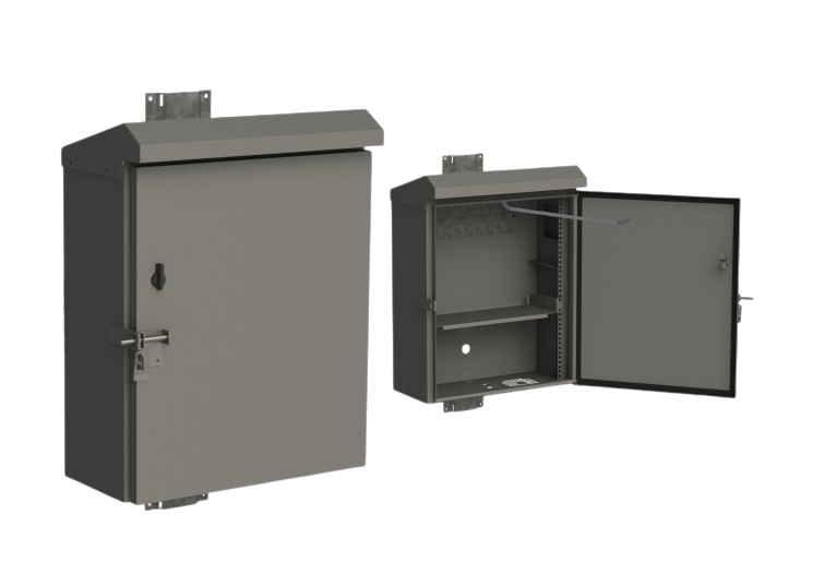 GABINETE ESTANCO - 530 X 220 X 620 -  C/CAZOLETA, BANDEJA, SOPORTE, PASADOR