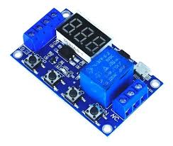 MODULO TEMPORIZADOR CON SALIDA DE RELE, PANTALLA LED DE 3 DÍGITOS, RELAY: DC 6.0 ~ 30V 10A O CA 220V 10A 