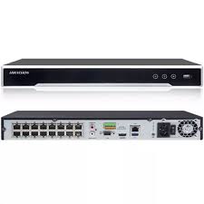 NVR HIKVISION 16 CANALES, GRABACIÓN H265+. GRABACIÓN HASTA 8 MP, 2 SATA