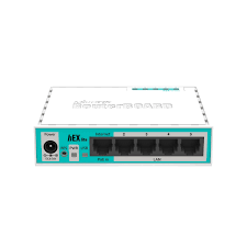 RB MIKROTIK 750R2 5 ETH - LVL 4 C/CASE Y FUENTE