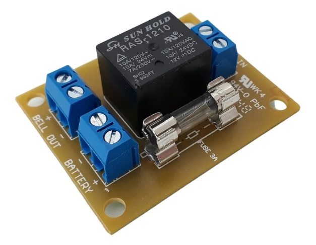 RELAY MÓDULO AUXILIAR PARA SALIDA DE SIRENA GARNET