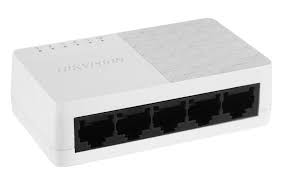 SWITCH ETHERNET 5 BOCAS HIKVISION NO ADMINISTRABLE GIGABIT