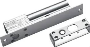 Cerradura Hikvision perno eléctrico. 12VDC/ 1.2A. Acero inox. (NC/NO),