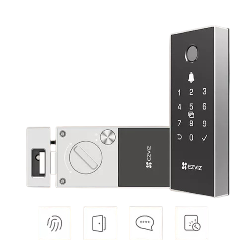 Cerradura Ezviz DL03 PRO, Bluetooth, Metodos de verificacion:  tarjeta y password