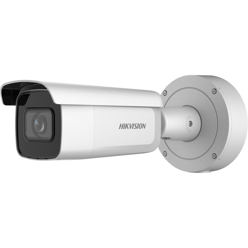 CÁMARA HIKVISION IP BULLET 2 MPX, ACUSENSE (DARKFIGHTER), LENTE VARIFOCAL MOTORIZADA DE 2,8 A 12MM, IR 60 MTS