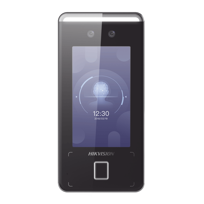 CONTROL DE ACCESO HIKVISION CON RECONOCIMIENTO FACIAL WiFi de Reconocimiento Facial ULTRA RÁPIDO, IP65, 3,000 Usuarios