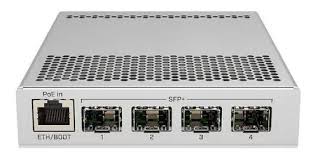 SWITCH MIKROTIK 305-1G-4S+IN 4Ptos SFP+ + 1ETH GB