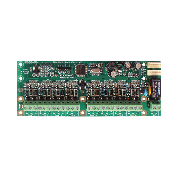 PLACA DE EXPANSIÓN DE 8 ZONAS INIM de la serie SMARTLINE 