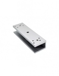 [EL-180U] ACCESORIO EN U PARA MONTAJE DE CERRADURA MAGNETICA EN PUERTAS DE VIDRIO 180 KG 