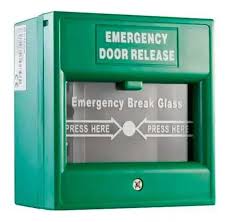 [DS-K7PEB] BOTON DE EMERGENCIA HIKVISION DE ROTURA DE VIDRIO, COLOR VERDE