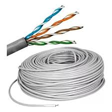 [SG-UTP-501-100M] CABLE UTP CAT.5E  SIGNOTEL INTERIOR VAINA BLANCA PURO COBRE  (100 MTS)