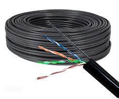 [SG-UTP-510-100M] CABLE UTP CON PORTANTE CAT.5E  SIGNOTEL EXTERIOR PURO COBRE  (100 MTS)