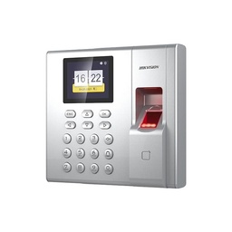 [DS-K1A8503MF] CONTROL DE ASISTENCIA HIKVISION, STANDALONE, LCD DISPLAY, LECTOR TARJETAS MIFARE, ALMACENAMIENTO 1,000 TARJETAS, 1,000 HUELLAS, 100,000 EVENTOS, REPORTES AUTOMÁTICOS