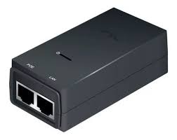 [POE-24-24W-G] FUENTE UBIQUITI FUENTE POE 24VDC 1A ORIGINAL GIGABIT