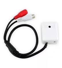 [MIC-001] MICRÓFONO CCTV CON REGULADOR GANANCIA