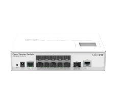 [CRS212-1G-10S-1S+] MIKROTIK SMART SWITCH 1 GIGABIT + 10 PUERTOS SFP + 1 SFP+
