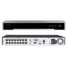 [DS-7616NI-K2-16P] NVR 16CH HIKVISION, H265+,8MPX,  2 SATA