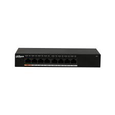 [﻿PFS3008-8GT-60-V2﻿] SWITCH DAHUA 8 PUERTO ETHERNET CON 4 PUERTO POE, POE DE LARGA DISTANCIA, PERRO GUARDIÁN DE POE, HI-POE 60W, PUERTOS ALL-GIGA, AMPLIA TEMPERATURA DE TRABAJO