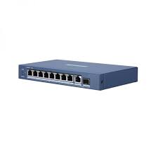[DS-3E0510P-E/M] SWITCH POE HIKVISION DE 8 PUERTOS POE/POE+, + 1UPLINK 100 MBPS, 802.3AF, MAX + 1 PUERTO SFP