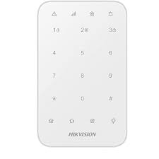 [DS-PK1-E-WB] TECLADO HIKVISION INALÁMBRICO (433MHZ), BIDIRECCIONAL, PROTOCOLO TRI-X, TRANSMISIÓN EN ESPACIO LIBRE: 900M