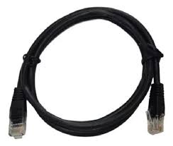 [RV-PCORD5E-2] UTP CAT5E PATCH CORD,24AWG Á2M, NEGRO