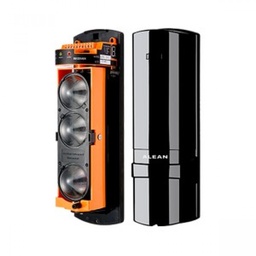 [ABE-100-ALEAN] BARRERA INFRARROJA EXTERIOR 100 MTS ALEAN, 3 HACES, INPUT AC/DC 12-24V, 4 FRECUENCIAS DE TRABAJO
