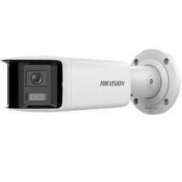 [DS-2CD2T46G2P-ISU-SL] CÁMARA HIKVISION IP BULLET  4 MPX, ACUSENSE (DARKFIGHTER), PANORÁMICA, IR 40 MTS, LUZ ESTROBOSCÓPICA ACTIVA Y ALARMA SONORA,  12VDC Y POE IP67