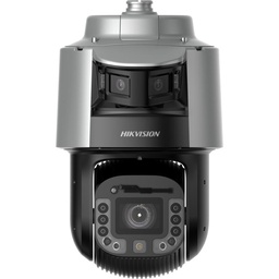 [DS-2SF8C442MXG-ELW/26(F0)] Domo PTZ Tandemvu, 4 Mpx, con cámara panoramica de 6 Mpx, 42X Zoom, 300 m IR y 30 m Luz Blanca, IP67/IK10