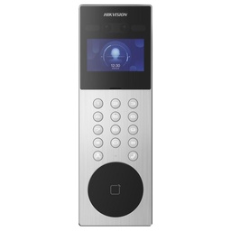 [DS-KD9203-ME6] FRENTE DE EDIFICIOS HIKVISION, METALICO, VIDEOPORTERO IP, CÁMARA DE 120°, RECONOCIMIENTO FACIAL, IP65