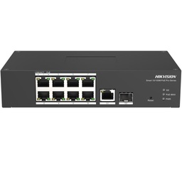 [DS-3T1310P-SI/HS] SWITCH HIKVISION ADMINISTRABLE, 8 PUERTOS POE, 1 GIGABIT RJ45, 1 SFP